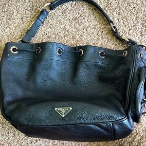 Black Prada purse